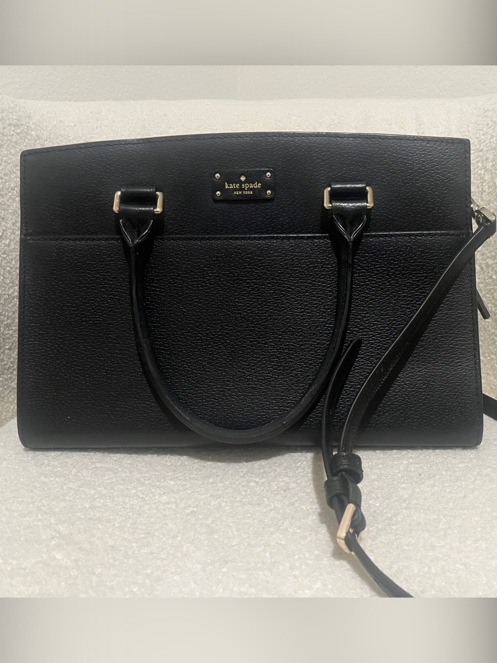 kate spade Black Leather Satchel